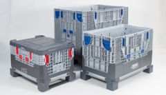 Folding pallet boxes automotive