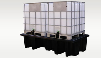 IBC spill containment pallet