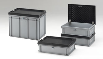 UN approved Euro stackable bins 