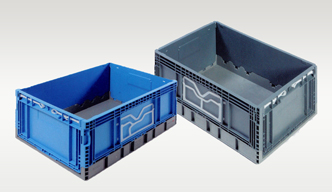Industrial foldable boxes