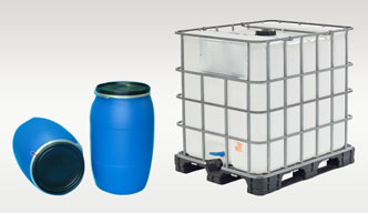 Reconditioned IBC's and poly drums