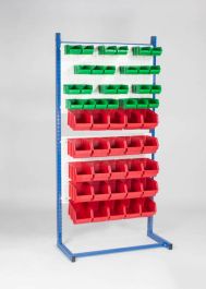 Single rack, one-sided incl. 50 warehouse bins | ENGELS