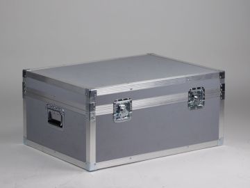 Universal flightcase, 795x485x365 mm removable, lockable plastic lid