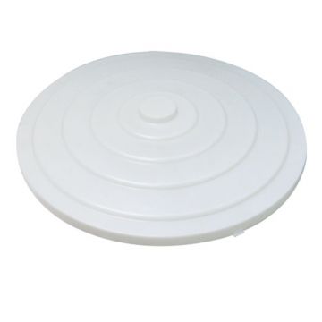 Cover for round container 300 L, ø760 mm, white