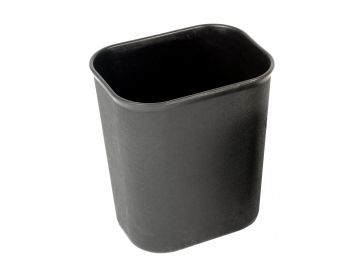 Fire-retardant bucket 13.2 liters 310x210x280 mm black