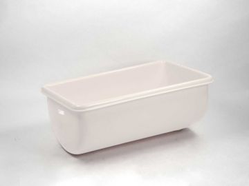 Large volume mix container 145 l. white