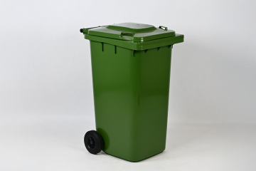 Wheelie bin 240 liters green