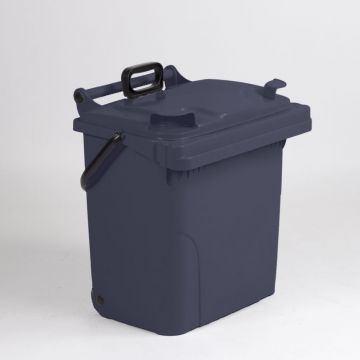 Kerbside container caddy 42 liters 480x430x535 mm, dark grey