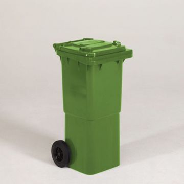 Wheelie bin 60 l. 445x530x940 mm, green