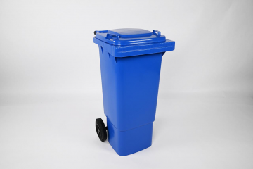 Wheelie bin 80L, blue