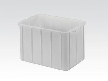 Stackable hygienic bin, 96 ltr, 660x450x410 mm