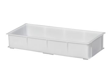 Stackable hygiene bin 380x170x65 mm 3L white