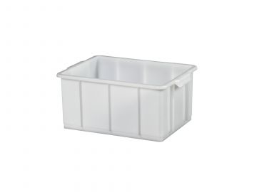 Stackable hygiene bin 450x315x200 mm 20L white