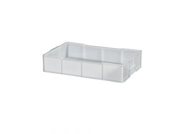 Stackable hygiene bin 540x350x110 mm 16L white