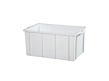 Stackable hygiene bin 620x400x300 mm 60L white