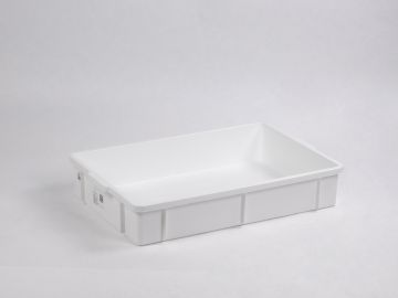 Stackable hygiene bin 26 litres white, 650x427x115 mm