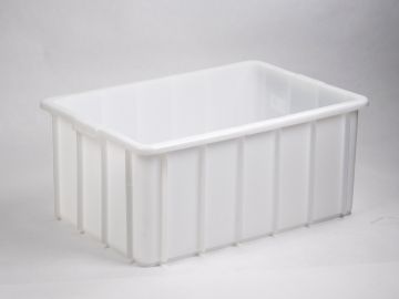 Stackable hygiene bin 130 litres white, 830x570x355mm