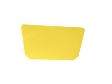 Large flexi scraper 230x118 mm, yellow