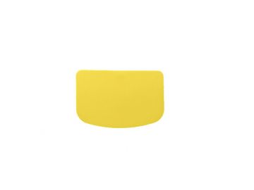 Flexi scraper 150x97 mm, yellow