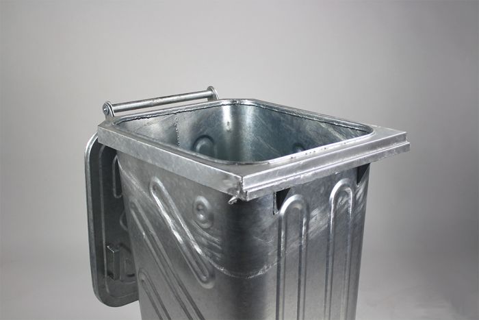 Container 240 liter gegalvaniseerd