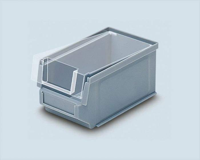 Transparante deksel voor magazijn stapelbak, 170x102 mm