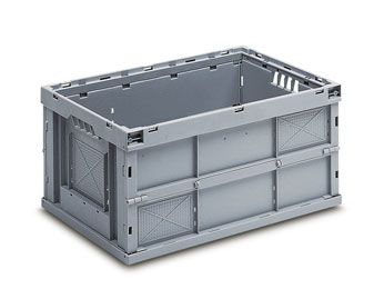 Opvouwbare transportbak, 63 liter, 600x400x320mm