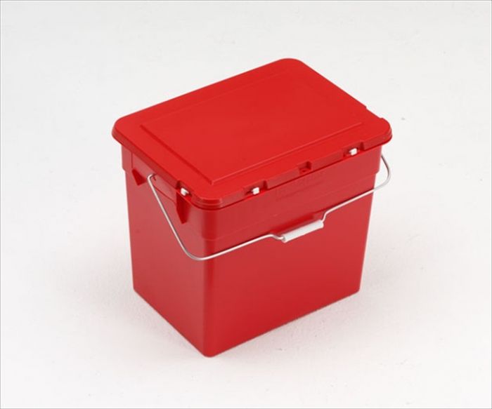 Milieubox 400x310x360 mm, 30 l. rood