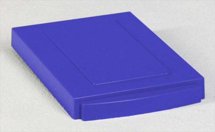 Lid for modular wastebin 300x200 mm blue