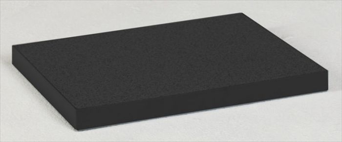 Gesloten bovenblad 400x300 mm zwart