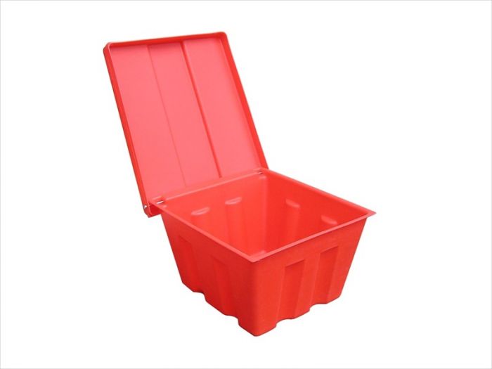 Strooikist 100 liter, 680x750x420 mm, rood