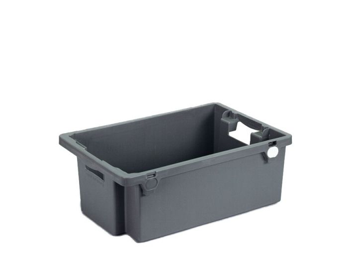 Stack - nestable bin 30 l. 600x400x190 mm dark grey