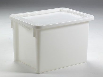 Stack - nestable bin 170 l. 800x600x505 mm white