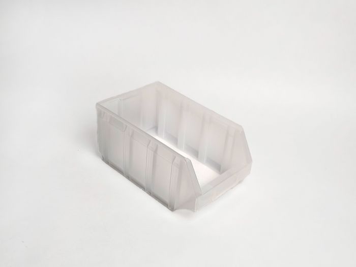 Stackable warehouse bin 12,0 liter, 345/300x205x164 mm, transparent
