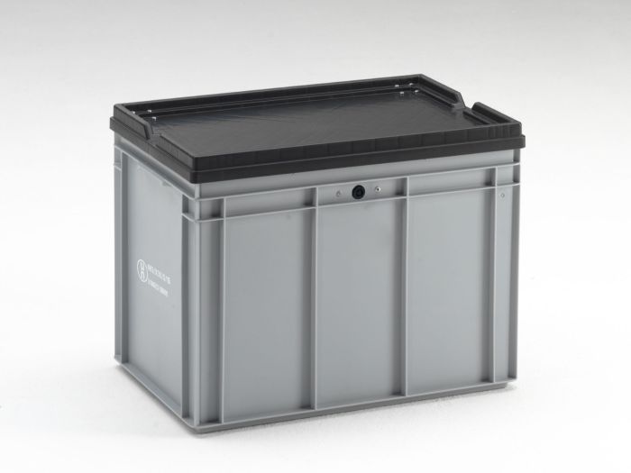 Transport box, 600x400x452 mm, 90 L, UN-certified