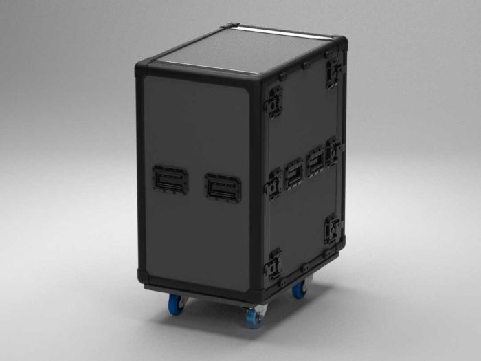 19" Exo Rack Case 20U, 574 x 934 x 972 mm, double door, on castors