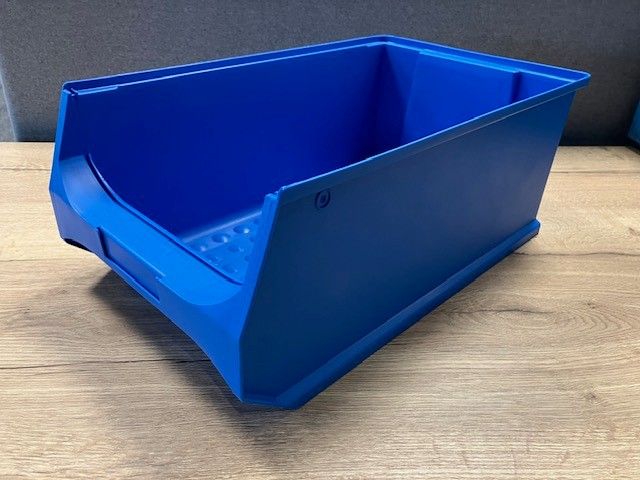  SECOND HAND Stackable warehouse bin, 24,5 L, blue 