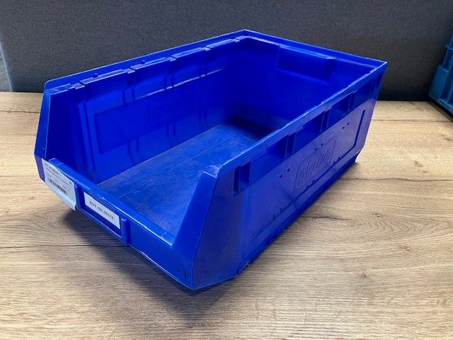 SECOND HAND Stackable warehouse bin Storefix, 30,0L, blue