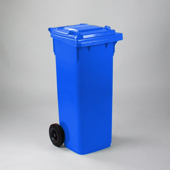 Wheelie bin 140 l. 480x550x1070 mm blue