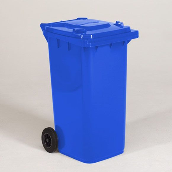 Rolcontainer 240 liter blauw