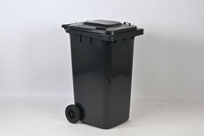 Wheelie bin 240 liters black