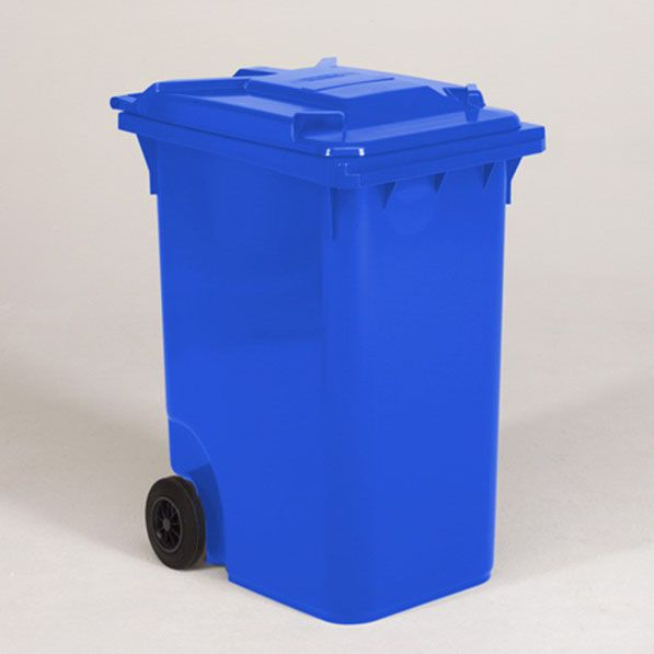 360 liter container blauw