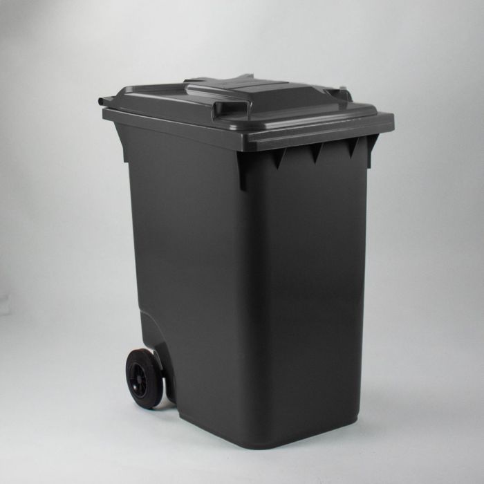 Wheelie bin 360L, 600x890x1100 mm, grey