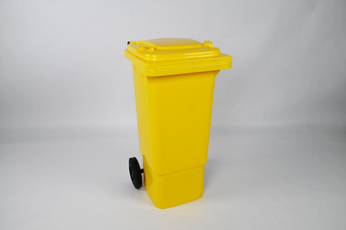 2-Wheel container 80L, yellow