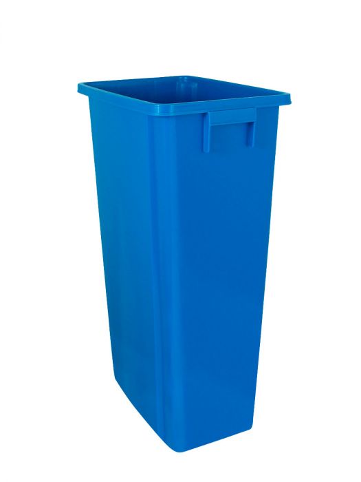 Afvalbak 460x320x762 mm, 80 ltr, blauw