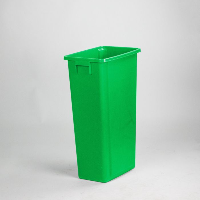 Waste bin 80 L 460x320x762 mm without lid green