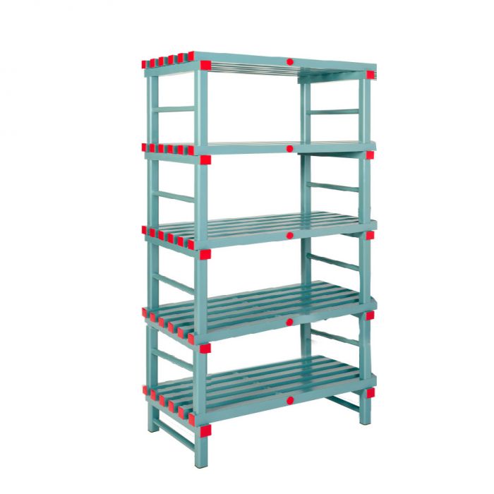 Plastic Shelving 100x40x177 cm with 5 shelves