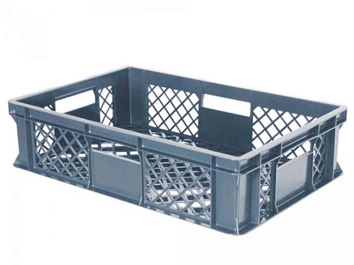 Bakery crate 600x400x150 mm, 28L Virgin PP material temperatur resistant