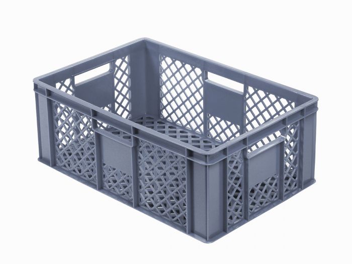 Bakery crate 600x400x230 mm, 45L Virgin PP material temperatur resistant