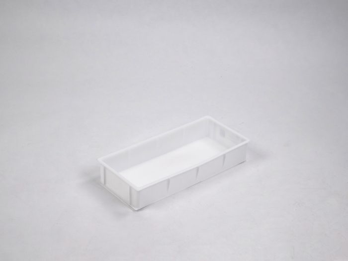 Stackable hygiene bin 380x170x65 mm 3L white