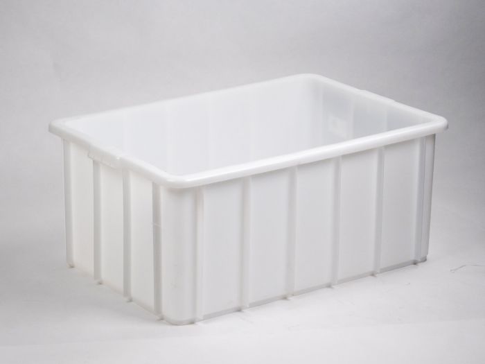 Stackable hygiene bin 130 litres white, 830x570x355mm